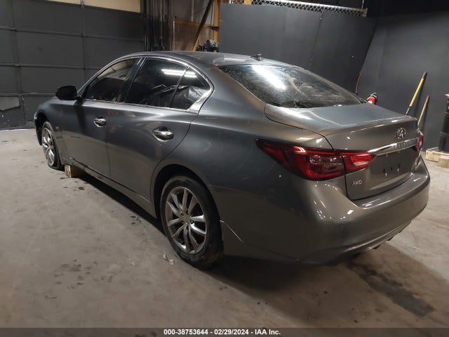 38753644 :رقم المزاد ، JN1EV7AR7KM593531 vin ، 2019 Infiniti Q50 3.0t Sport مزاد بيع