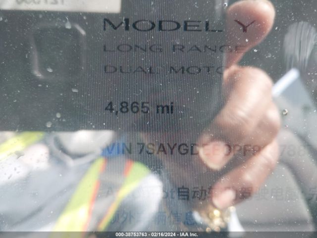7SAYGDEE0PF914788 Tesla Model Y