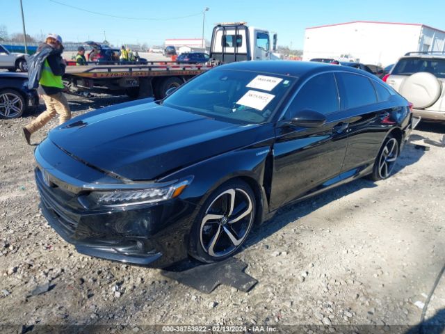1HGCV3F21NA047792 Honda Accord Hybrid Sport
