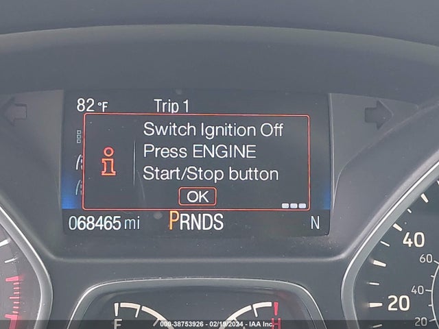 2017 FORD ESCAPE TITANIUM VIN: 1FMCU0JD7HUD51863