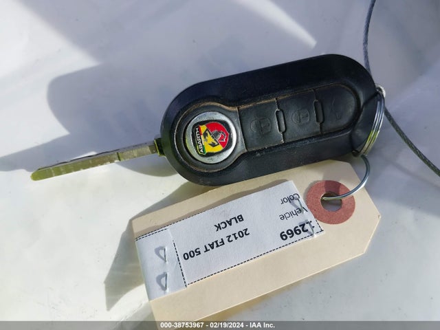 2012 FIAT 500 3C3CFFFH7CT351852 Photo 10