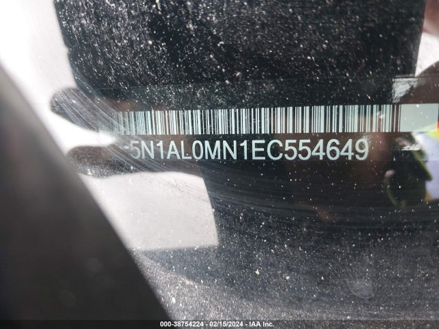 Infiniti QX60 2014 5N1AL0MN1EC554649 Image 9