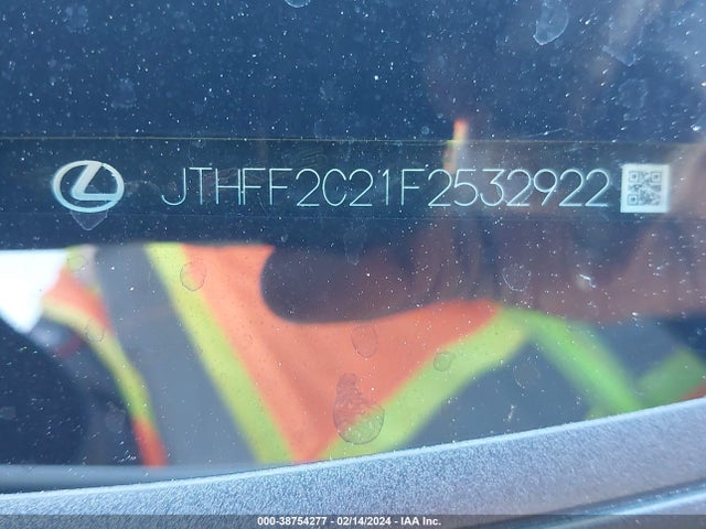 Lexus IS 250C 2015 JTHFF2C21F2532922 Image 9