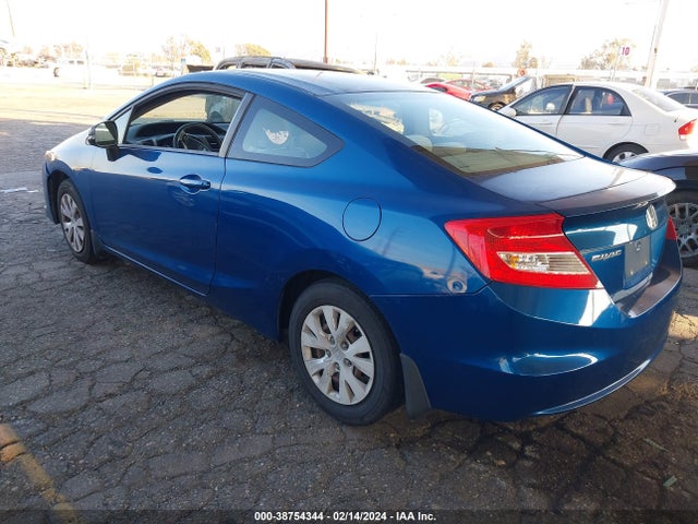 2012 HONDA CIVIC LX VIN: 2HGFG3B59CH537385
