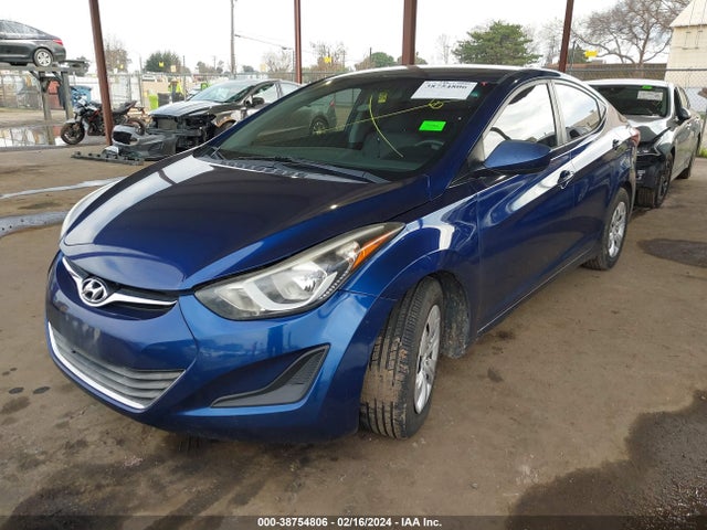2016 HYUNDAI ELANTRA SE VIN: 5NPDH4AEXGH707292