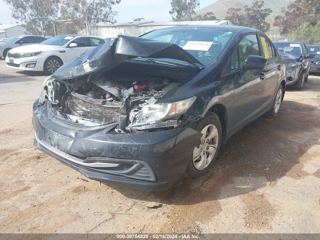 Honda Civic Lx 2014 19XFB2F50EE206596 Image 2