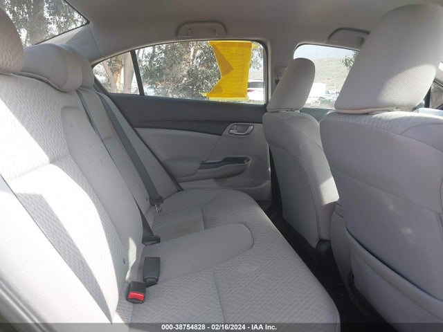 Honda Civic Lx 2014 19XFB2F50EE206596 Image 8