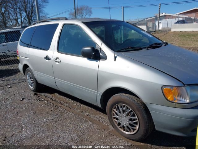 Auction sale of the 2002 Toyota Sienna Le, vin: 4T3ZF13C22U457523, lot number: 38754929