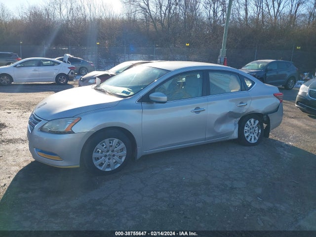 2013 NISSAN SENTRA SV VIN: 3N1AB7AP5DL791012