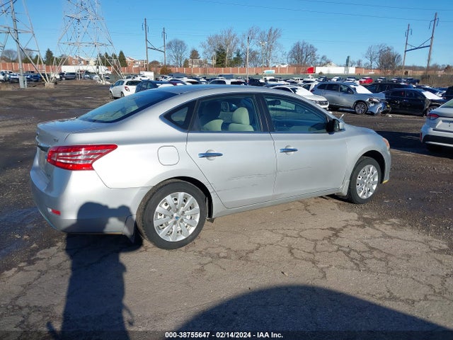 2013 NISSAN SENTRA SV VIN: 3N1AB7AP5DL791012