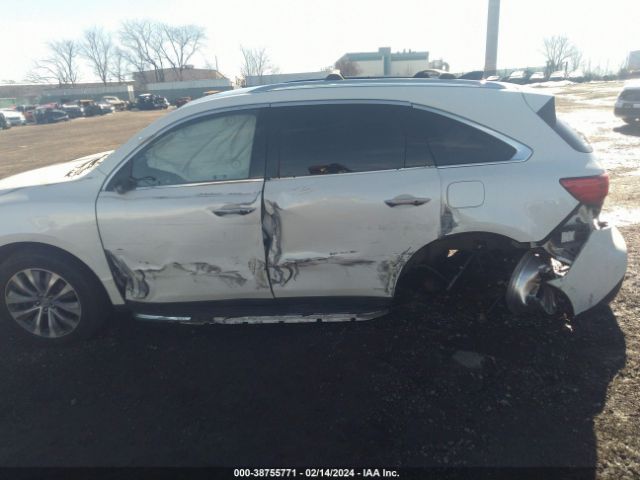 5FRYD4H61EB013015 Acura Mdx Technology Pkg W/entertainment Pkg