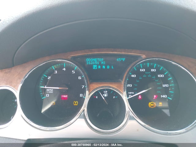 2012 BUICK ENCLAVE LEATHER VIN: 5GAKVCED1CJ355928