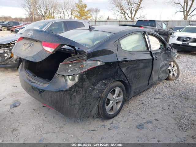 2013 HYUNDAI ELANTRA GLS VIN: 5NPDH4AE2DH206487
