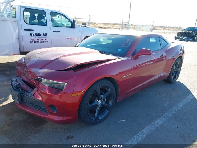 Chevrolet Camaro 1lt 2014 2G1FB1E33E9321985 Image 2