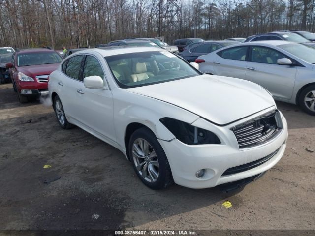 Auction sale of the 2012 Infiniti M37x, vin: JN1BY1AR9CM391234, lot number: 38756407