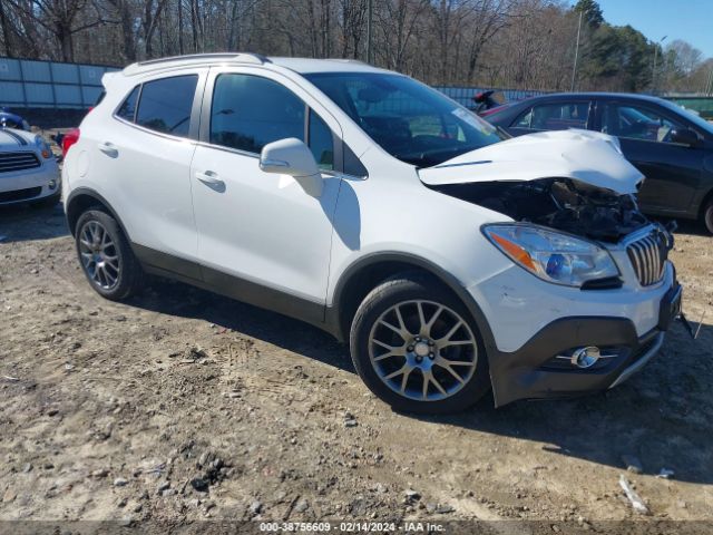 Auction sale of the 2016 Buick Encore Sport Touring, vin: KL4CJ1SM4GB661801, lot number: 38756609