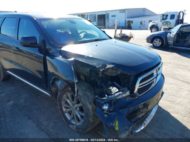 1C4RDHAG3JC315591 Dodge Durango Sxt Rwd