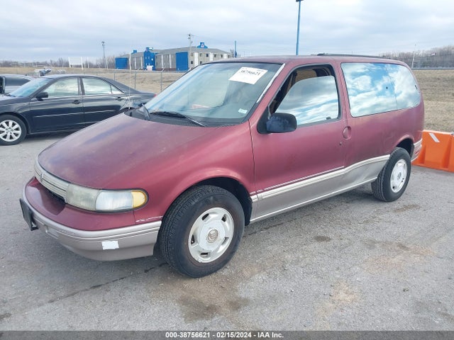 1995 MERCURY VILLAGER VIN: 4M2DV11W0SDJ60087
