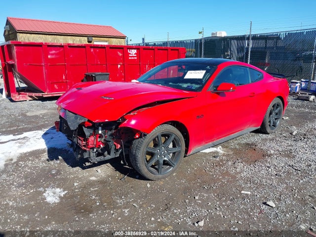 Продажа на аукционе авто 2020 Ford Mustang Gt Premium Fastback, vin: 1FA6P8CF8L5182855, номер лота: 38756929