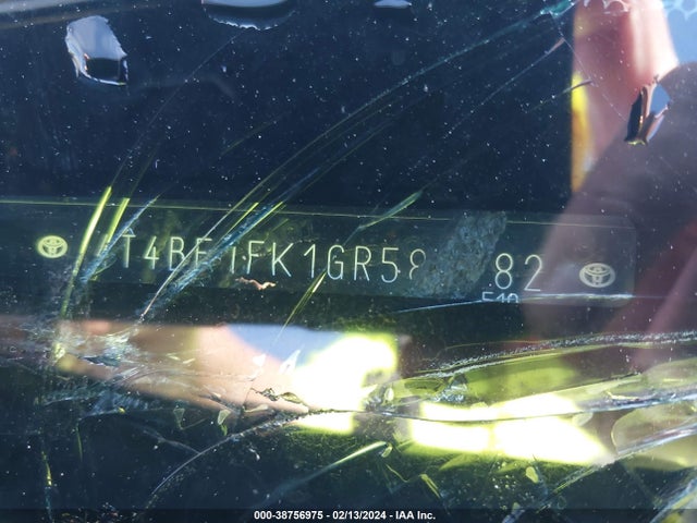 Toyota CAMRY LE 2016 4T4BF1FK1GR582782 Image 9