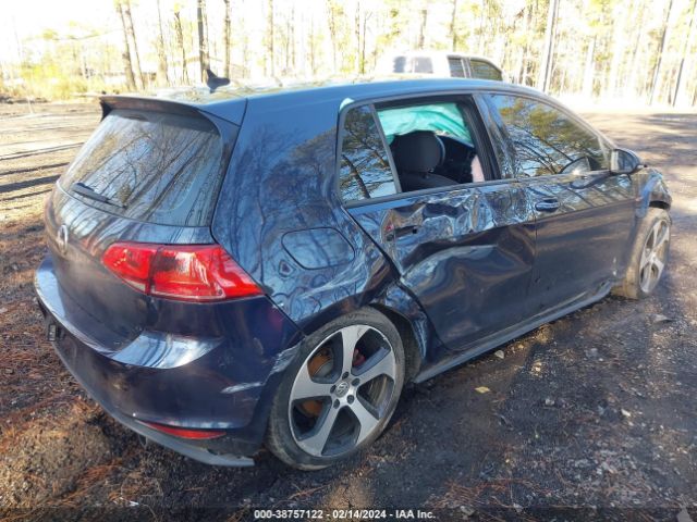 3VW4T7AUXHM025447 Volkswagen Golf Gti Autobahn 4-door/s 4-door/se 4-door/sport 4-door