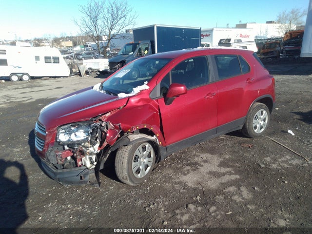 Chevrolet Trax 1ls 2015 KL7CJKSB0FB162046 Image 2