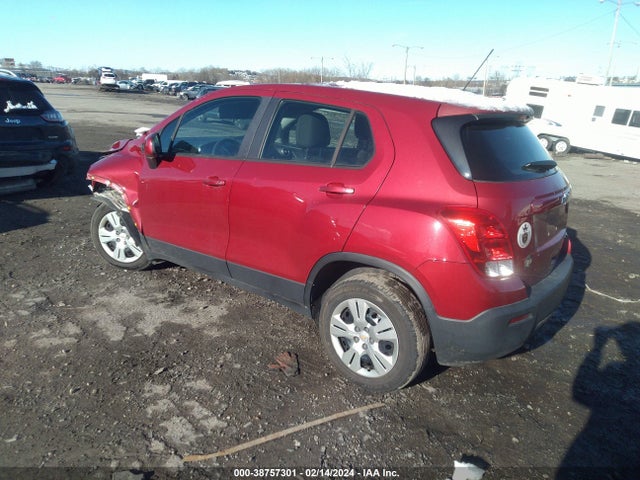 Chevrolet Trax 1ls 2015 KL7CJKSB0FB162046 Image 3