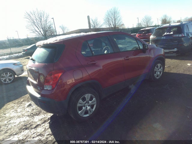 Chevrolet Trax 1ls 2015 KL7CJKSB0FB162046 Image 4