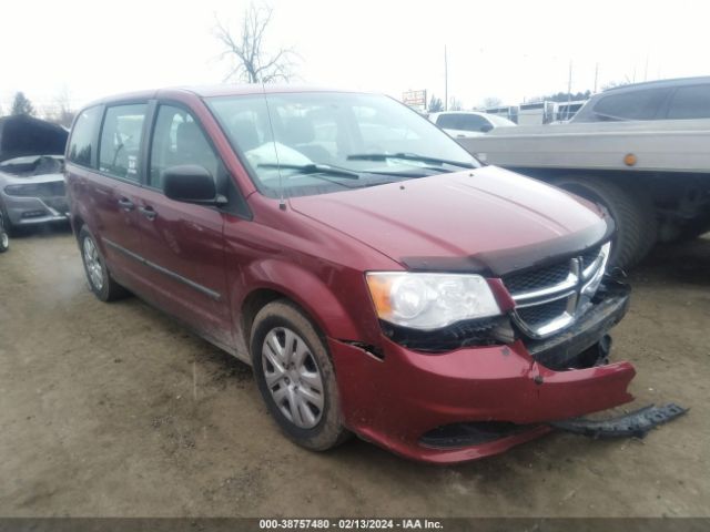 Auction sale of the 2014 Dodge Grand Caravan Se/sxt, vin: 2C4RDGBG4ER185603, lot number: 38757480