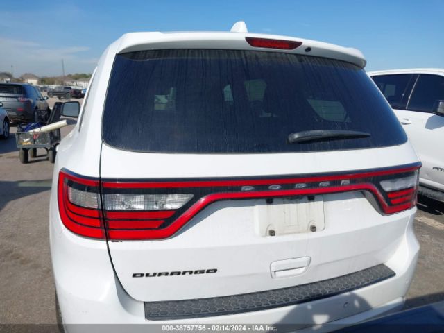 1C4RDHAG1HC960492 Dodge Durango Sxt Rwd