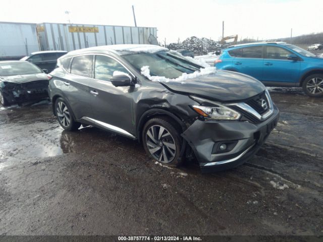 Auction sale of the 2015 Nissan Murano Platinum, vin: 5N1AZ2MH0FN207775, lot number: 38757774