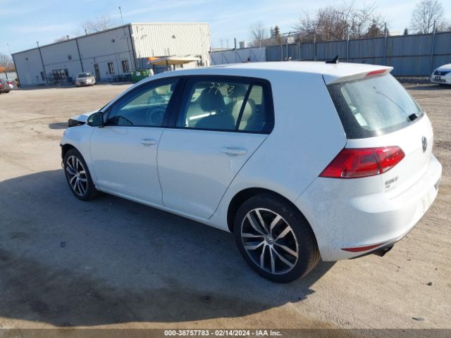 3VW217AUXHM034887 Volkswagen Golf Tsi S 4-door/tsi Se 4-door/tsi Sel 4-door/tsi Wolfsburg Edition 4-door