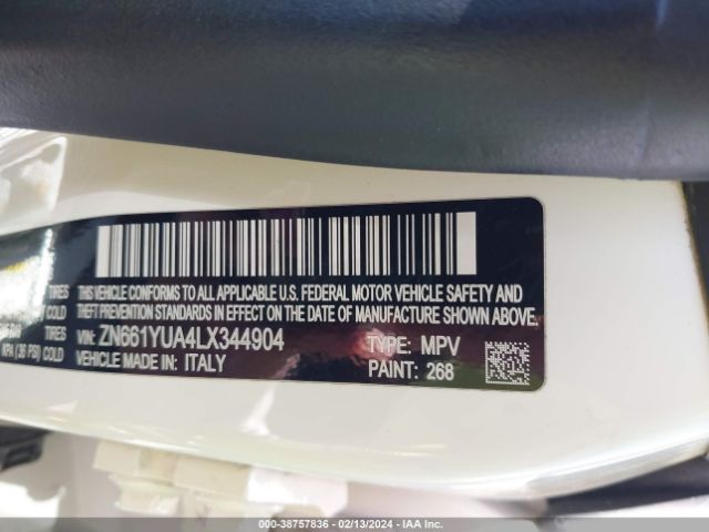 ZN661YUA4LX344904 Maserati LEVANTE S