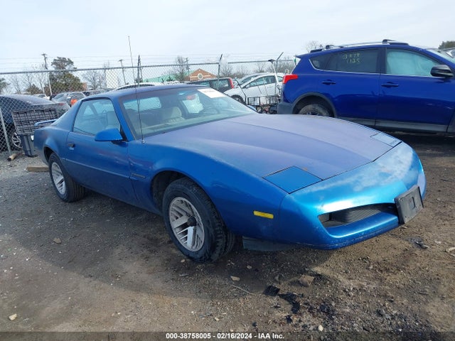 1992 PONTIAC FIREBIRD VIN: 1G2FS23T8NL218932