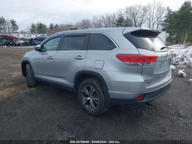 5TDBZRFH5KS924594 Toyota Highlander Le