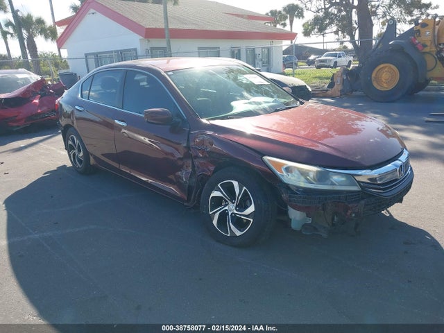 Honda ACCORD LX 2016 1HGCR2F37GA025743 main image