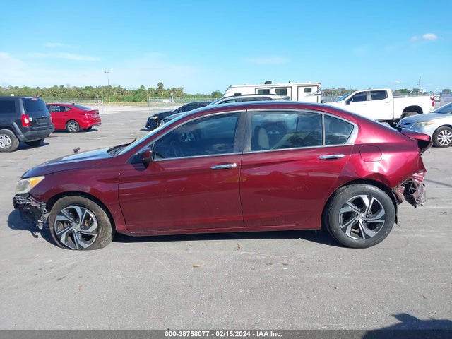 Honda ACCORD LX 2016 1HGCR2F37GA025743 Image 15
