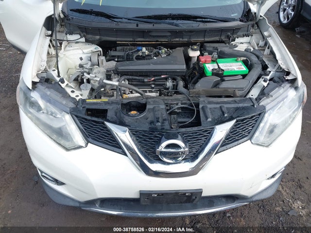 Nissan Rogue Sl 2016 5N1AT2MVXGC882957 Image 10