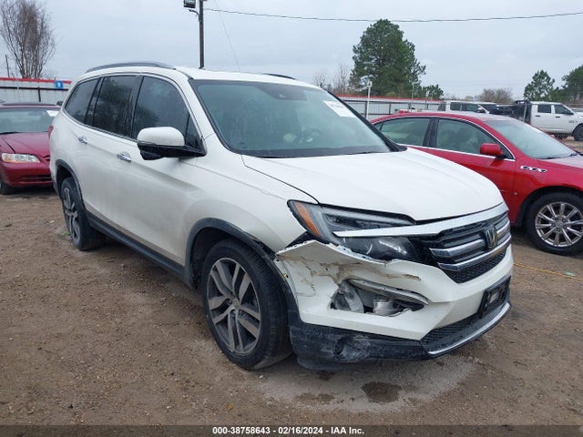 Honda Pilot Touring 2016 5FNYF5H93GB031546 Image 1