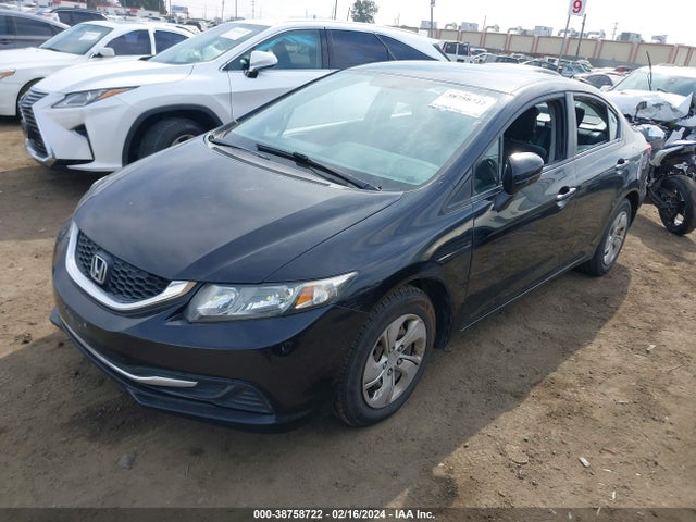 Honda Civic Lx 2015 2HGFB2F55FH538573 Image 2