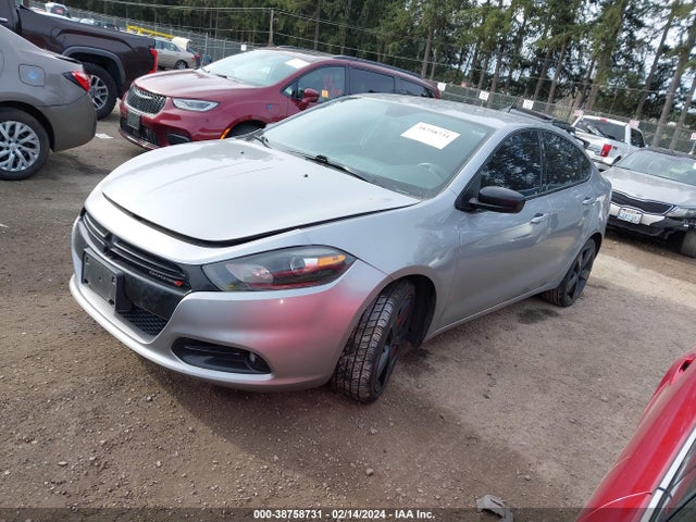 Dodge DART SXT 2015 1C3CDFBB6FD112584 Image 2