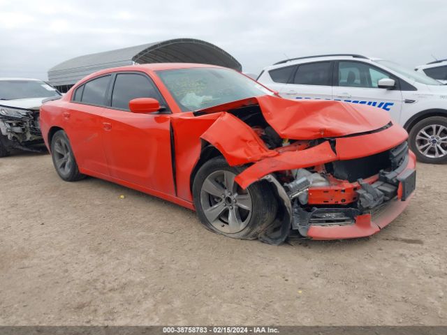 Auction sale of the 2018 Dodge Charger Sxt Plus Rwd, vin: 2C3CDXHG0JH238461, lot number: 38758783