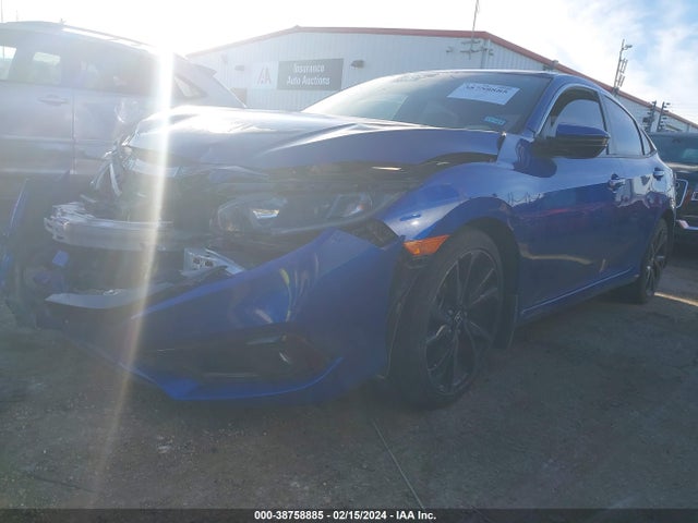 Honda Civic Sport 2021 19XFC2F8XME002068 Image 2