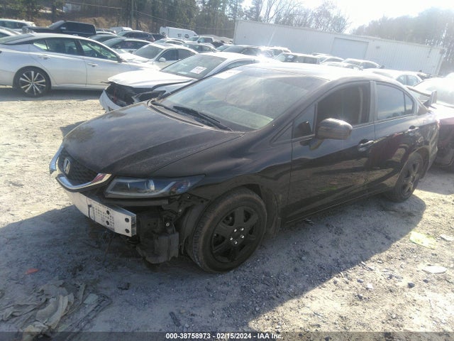 Honda Civic Lx 2014 19XFB2F58EE074252 Image 2