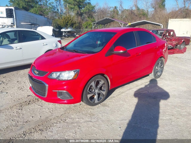 Chevrolet Sonic Premier Auto 2017 1G1JF5SB9H4128426 Image 2