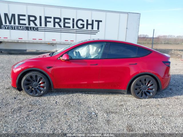 7SAYGDEF9PF646672 Tesla Model Y Awd/performance Dual Motor All-wheel Drive