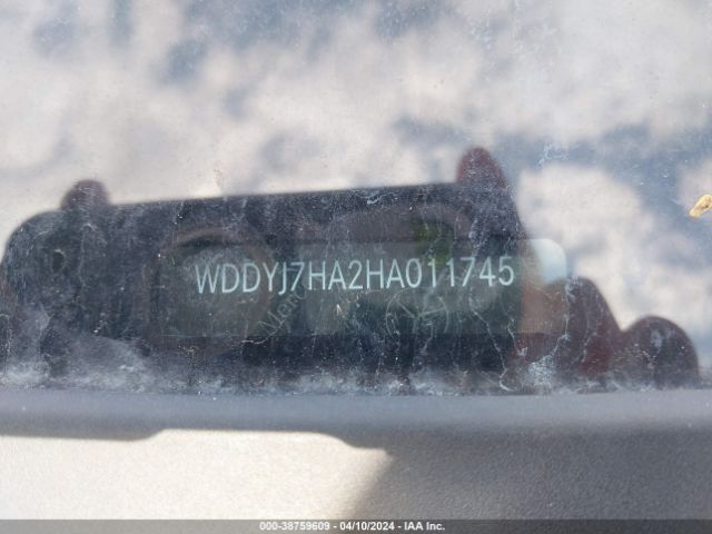 WDDYJ7HA2HA011745 Mercedes-Benz AMG GT