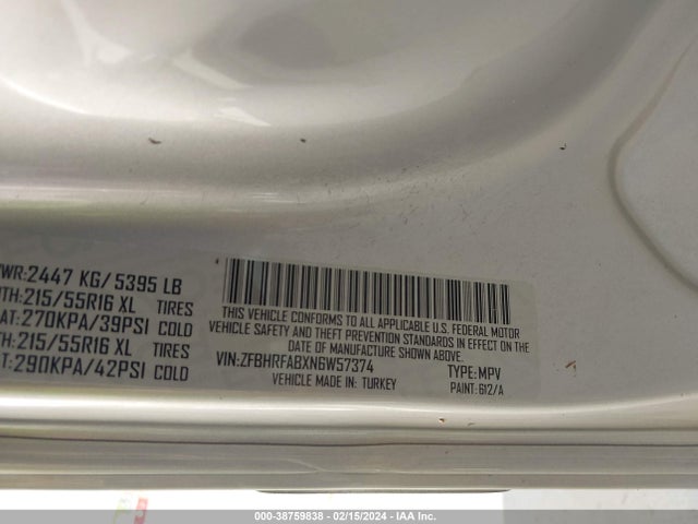 RAM Promaster City Cargo Van 2022 ZFBHRFABXN6W57374 Image 9