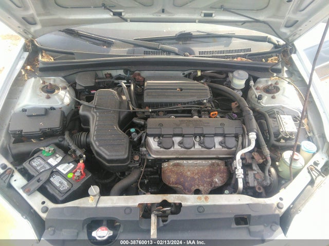 2001 HONDA CIVIC EX VIN: 2HGES26721H512938