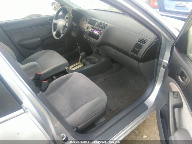 2001 HONDA CIVIC EX VIN: 2HGES26721H512938